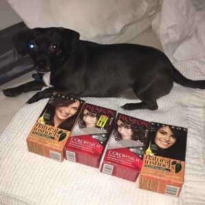 Dark brown hair color