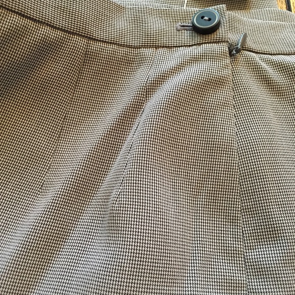 Liz Claiborne Houndstooth Side Zip Dress Pants 8P - Picture 3 of 6