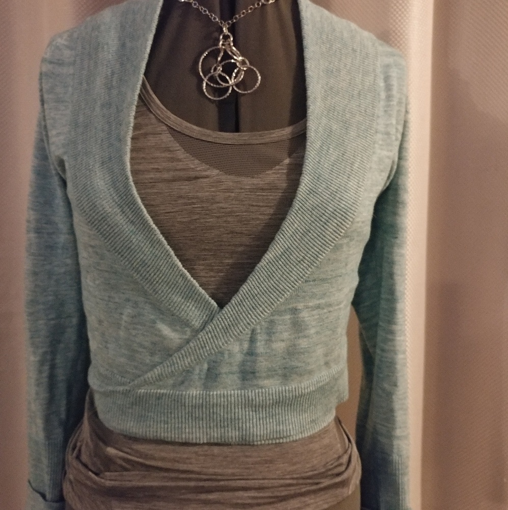 Athleta Cropped Cardigan