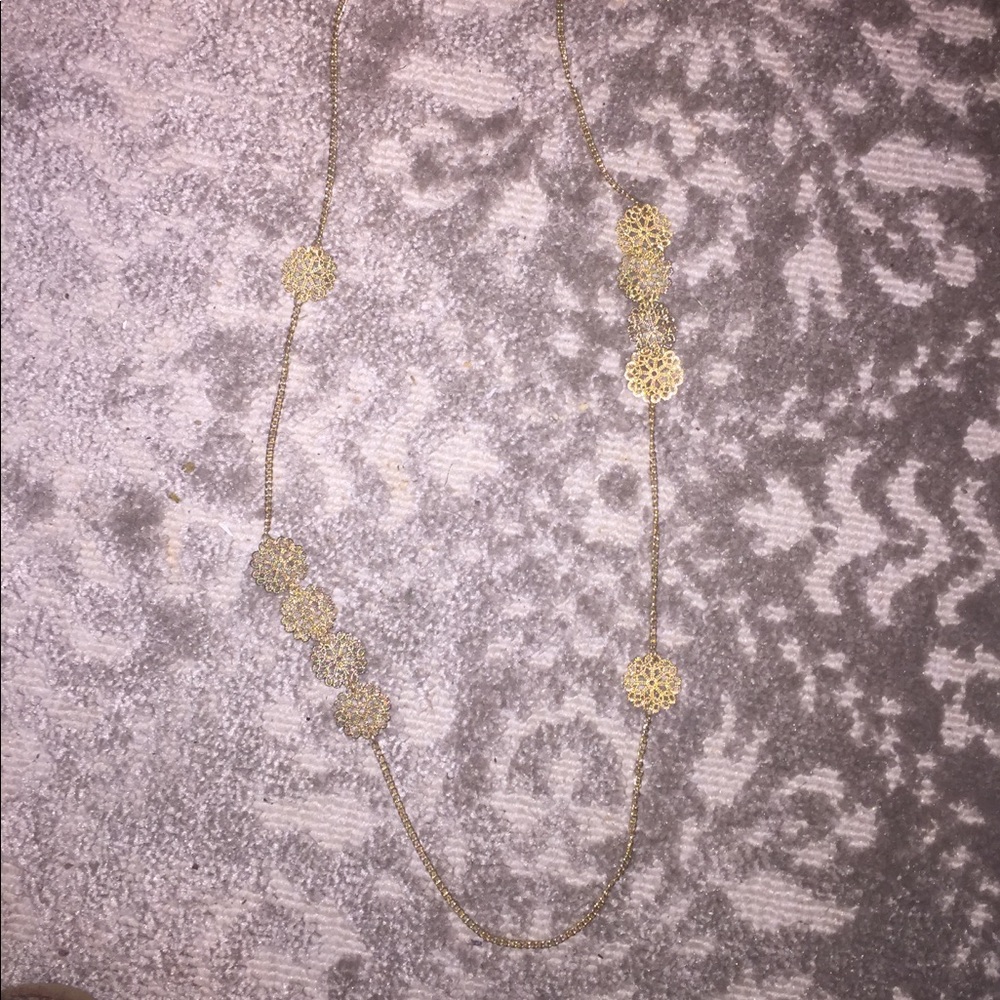 Gold necklace