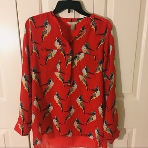 Banana Republic Parakeet Blouse