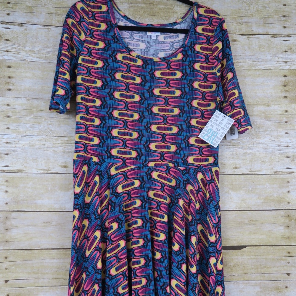 NWT LuLaRoe Nicole New Dress with Size XLG