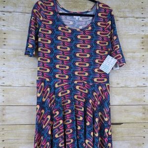 NWT LuLaRoe Nicole New Dress with Size XLG