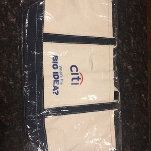 NWT Citi bank tote bag