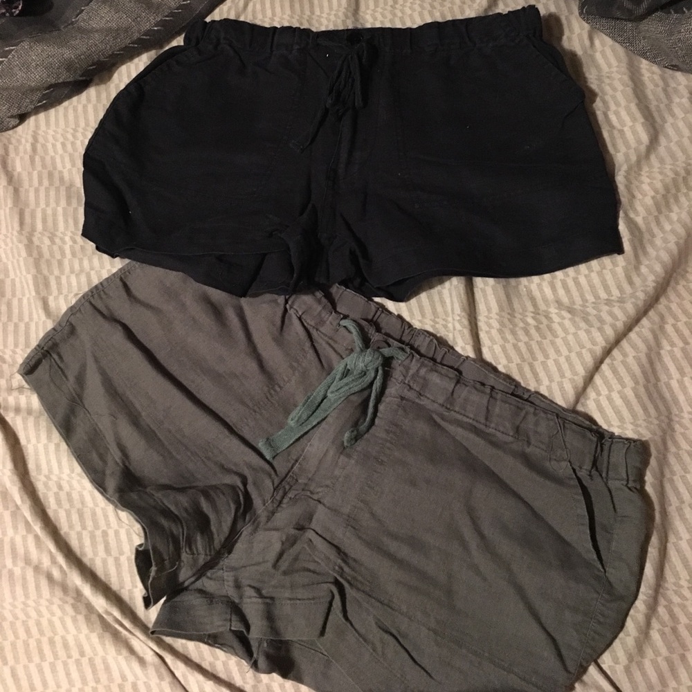 Black and Olive shorts!!!