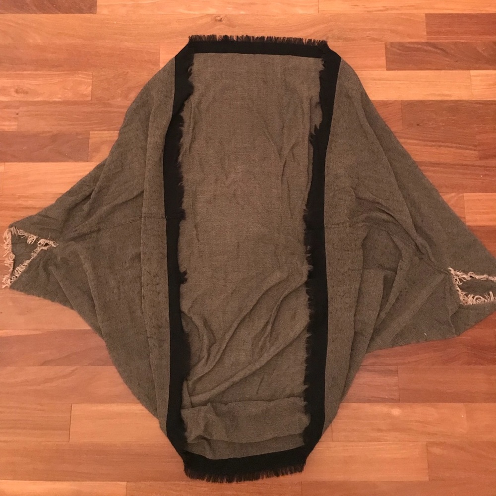 Free People Fringe Cover Up / Shawl / Kimono