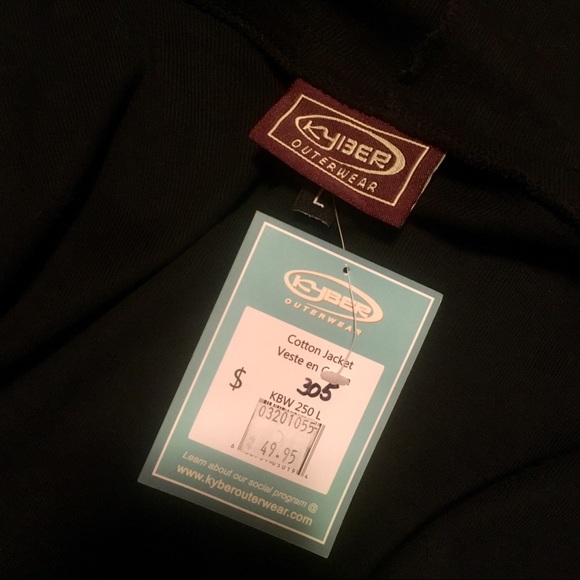 Kyber Hooded Cotton Jacket Tie Dye Zip Up Hoodie - Picture 8 of 8