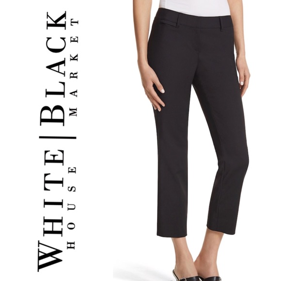 white house black market slim pants