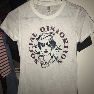 Social Distortion concert T-shirt