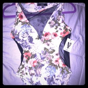 Floral bodysuit