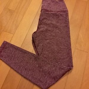 Maroon Scorpio Sol Yoga Pants