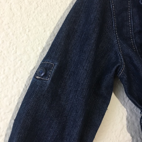 NB | RUFFLE DENIM DRESS 3T - Picture 6 of 7