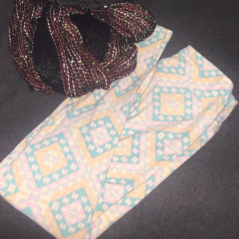 OS - LuLaRoe - Easter Pastel Leggings NWOT