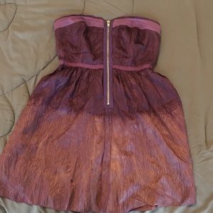 Free People strapless dress