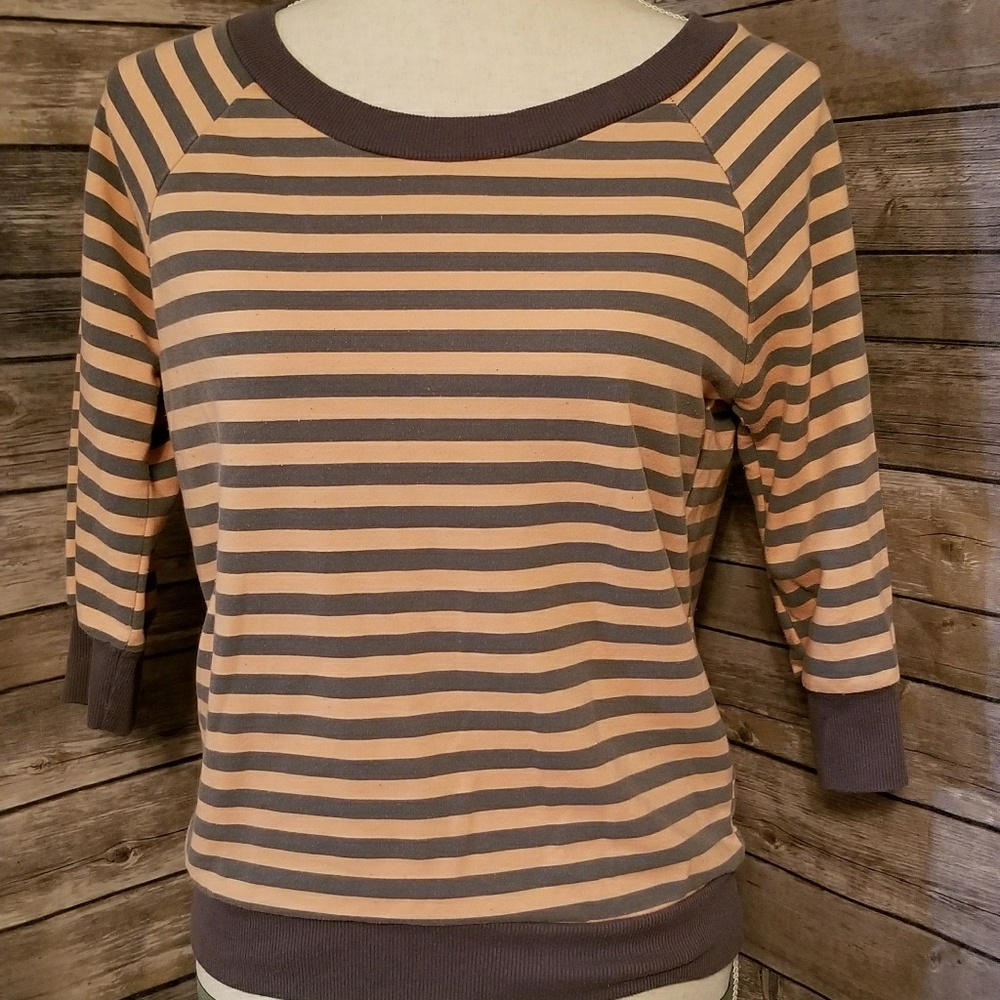 Open back sweater shirt