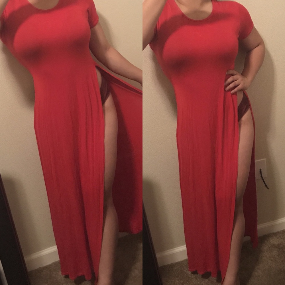 High Slit Sexy Top/ Dress