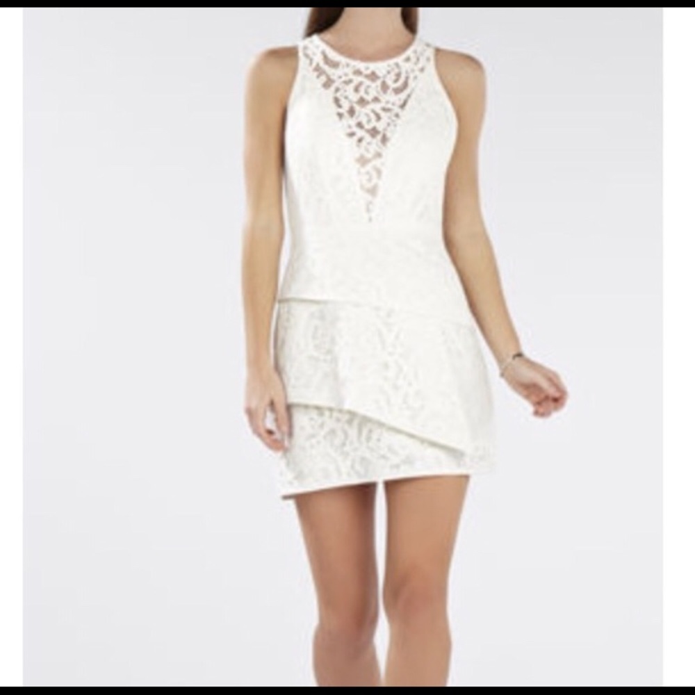 ๐ BcbgMaxAzria White Dress - Picture 2 of 9