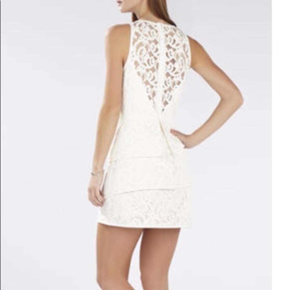 ๐ BcbgMaxAzria White Dress - Picture 3 of 9