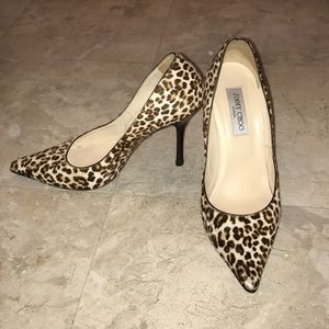Jimmy Choo Leopard Print Heels