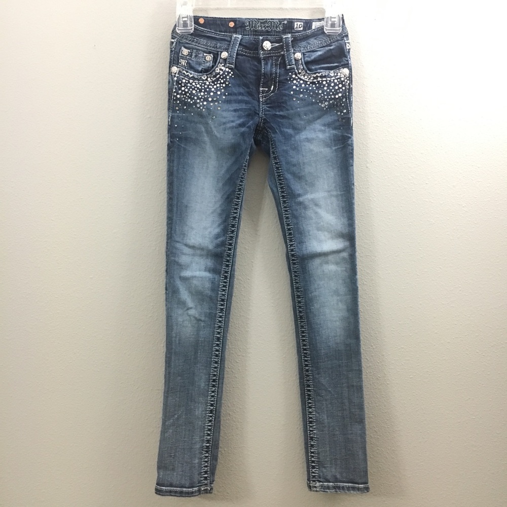Miss Me Girls jeans size 10 skinny fit