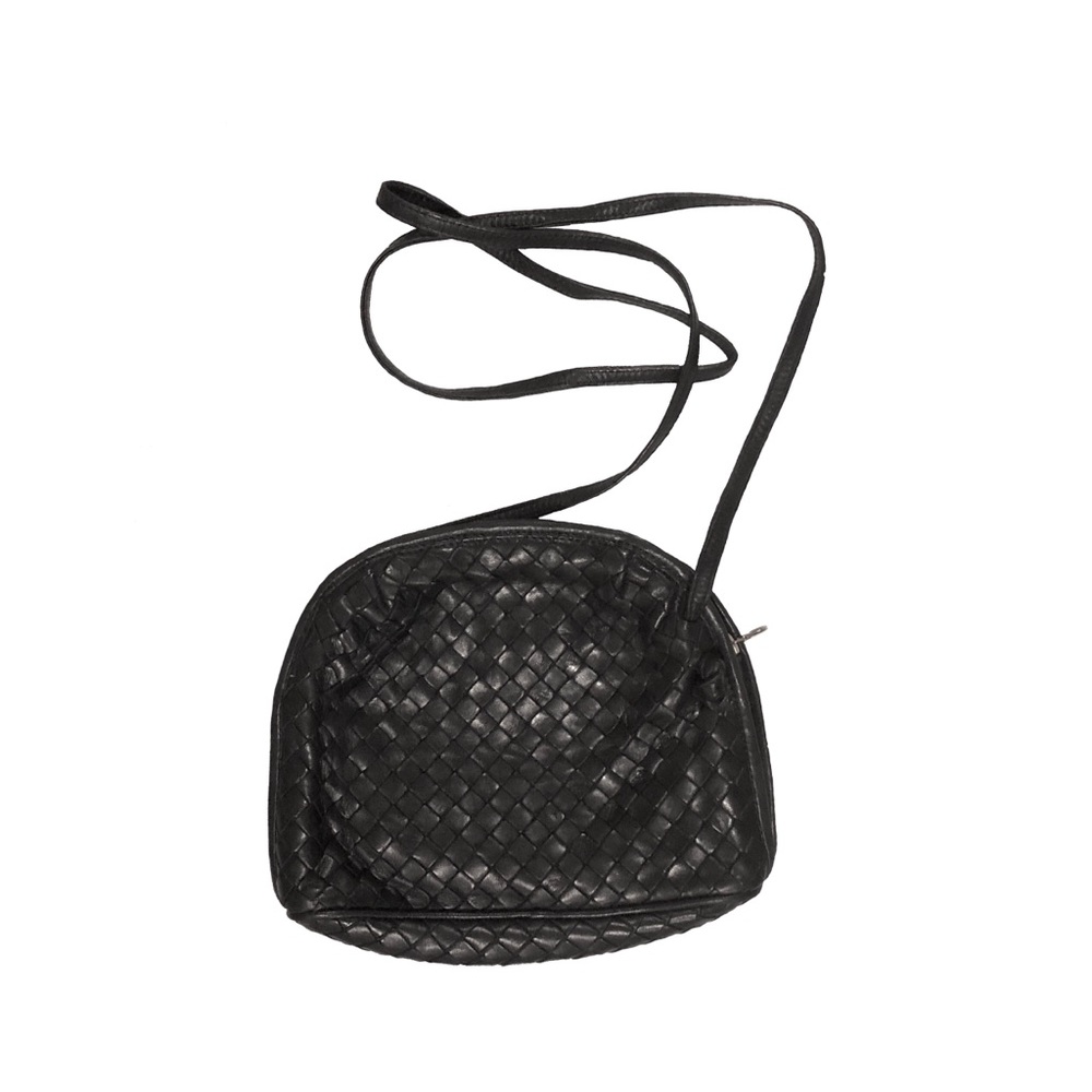 Navy Bottega Veneta Crossbody Bag