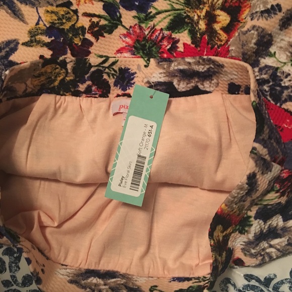 SOLD Stitch Fix Pixley Floral Skirt M NWT - Picture 3 of 7