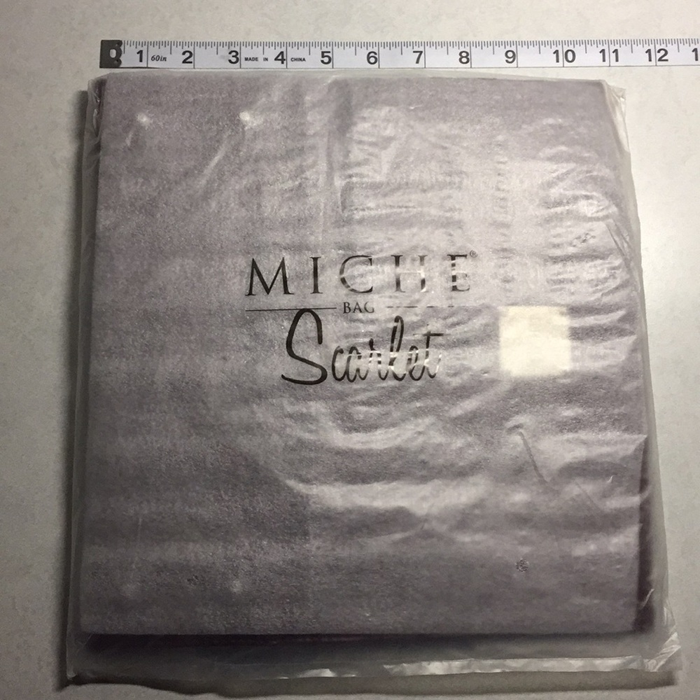 Miche scarlet purse shell