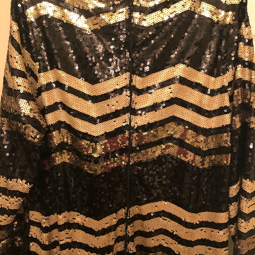 Sequenced Evening Dress