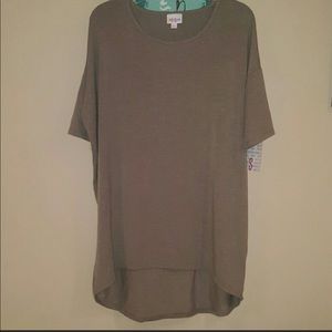 LuLaRoe Irma - NWT - Size Small - Taupe