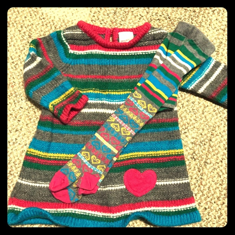 Hanna Andersson Knit Sweater Dress