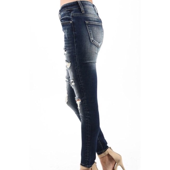 Kancan- Heavy Distressed Jeans last pair! - Picture 4 of 8