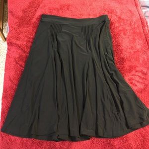 Black Cato mid-length skirt in a size L