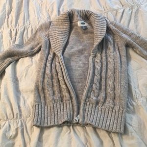 2T gray sweater