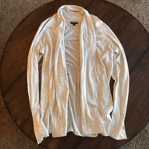 Light gray cardigan