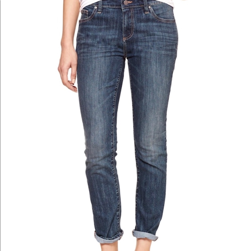 GAP girlfriend coupe jeans