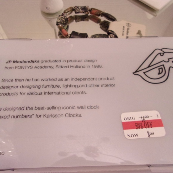 NWTS $48 RETAIL EARRINGS  BRACELET & PICTURE FRAME - Picture 6 of 7