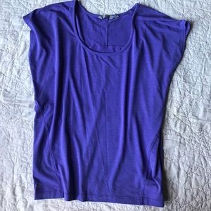 Athleta periwinkle relaxed shirt M