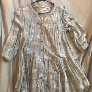 Anthropologie Tunic Blouse