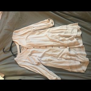 White Anthropologie Blouse