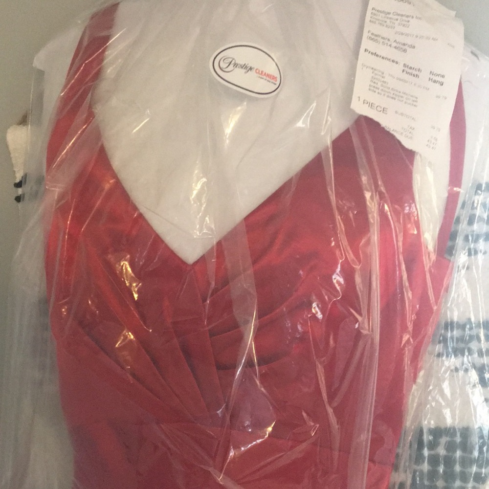 Ruby Red Formal Gown - image 1