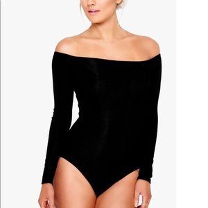 Off the shoulder bodysuit