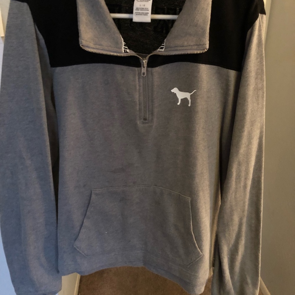 PINK quarter zip