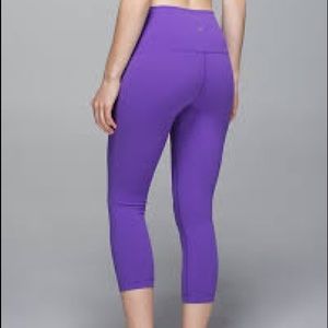 LULULEMON purple wonder under 💜