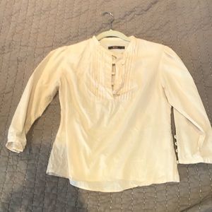 Reiss blush blouse with covered buttons London