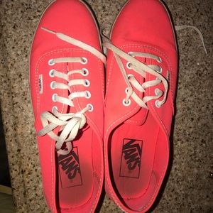 Neon Pink Vans