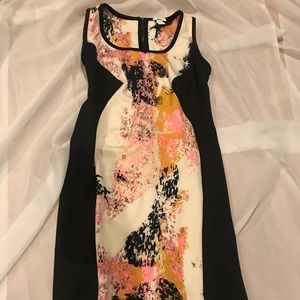 Bar III multicolor bodycon dress