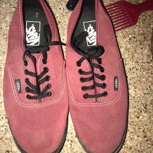 Maroon Vans