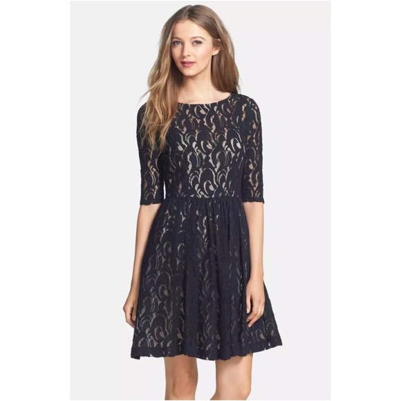 PLENTY BY TRACY REESE ESTELLA FIT AND FLARE DRESS - Picture 4 of 4