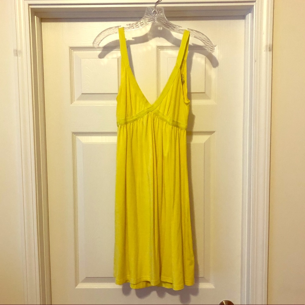 Yellow summer dress