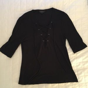 *TOPSHOP* lace up top